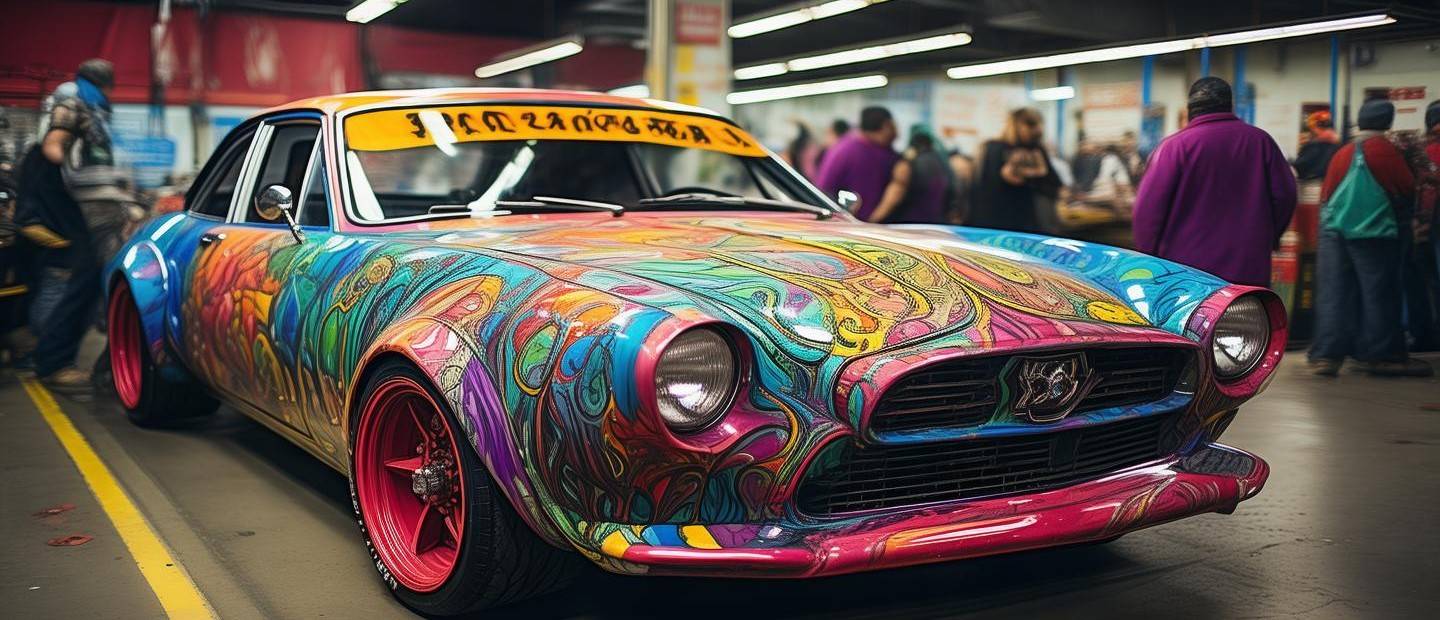 汽車彩繪噴漆多少錢