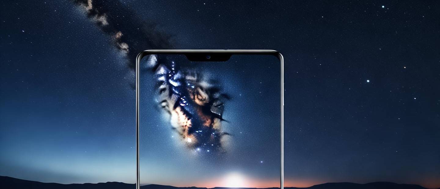 華為如何戶外拍星空效果