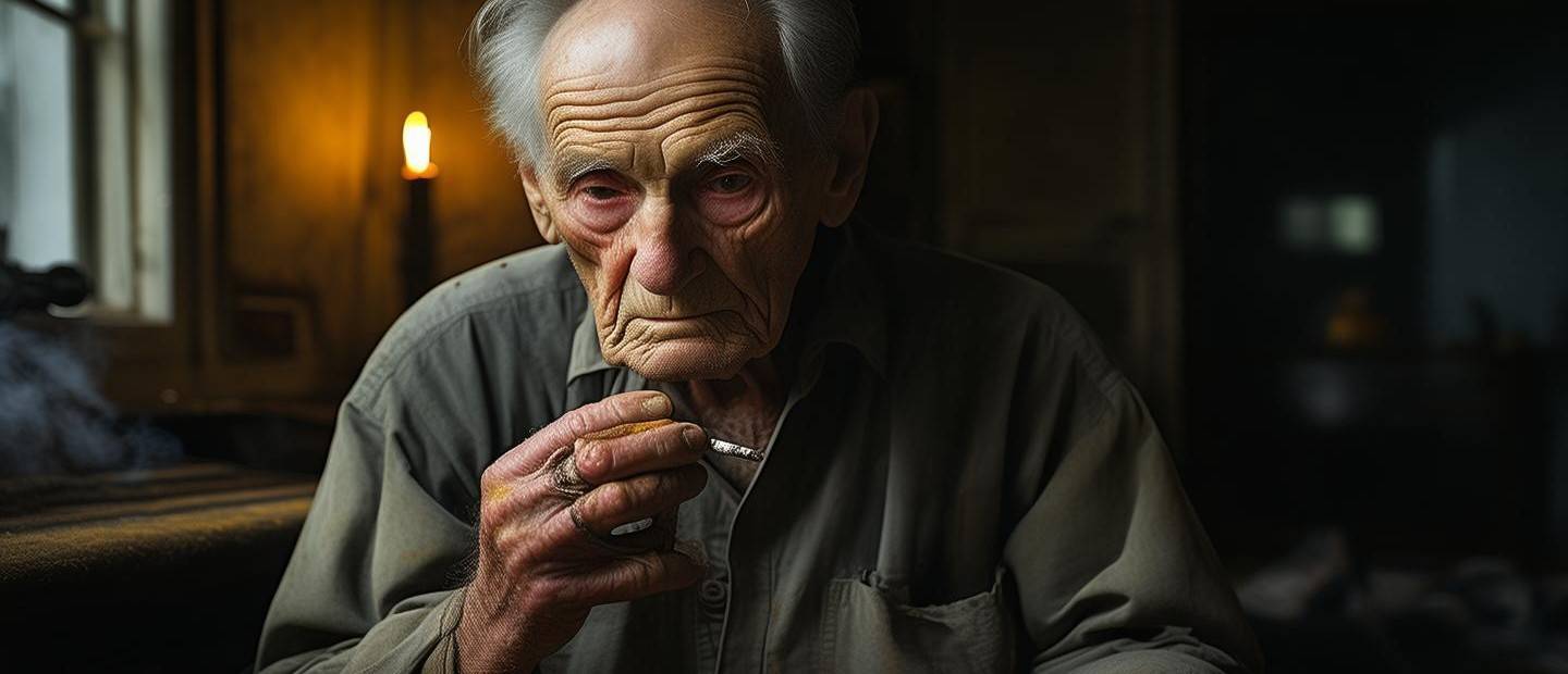 一位85歲老人長達60余年的吸煙史，面對腳趾發(fā)黑壞死的現(xiàn)實