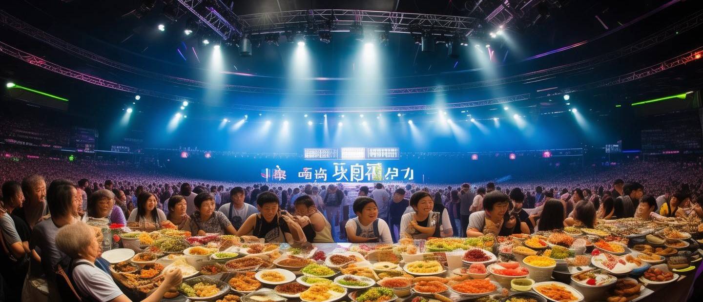 華晨宇演唱會炒飯免費，一場美食與音樂的盛宴，粉絲共享三萬份美食的快樂