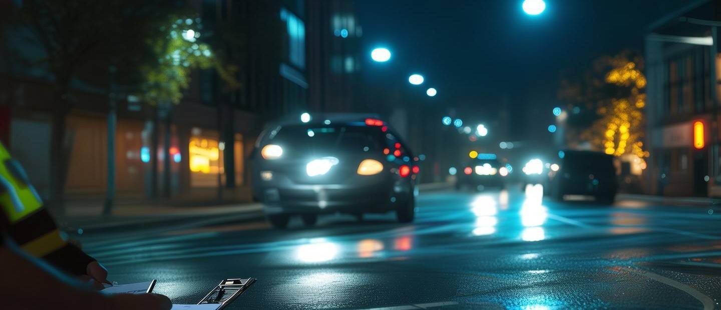 汽車晚上沒開燈罰多少