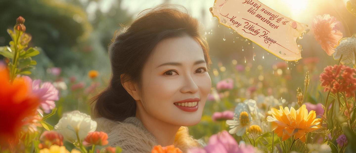 梁靜，愿所有媽媽母親節(jié)快樂