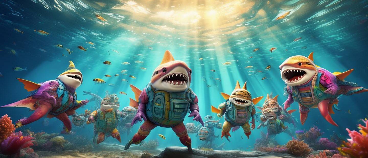 鯊魚小隊來了哪些游戲