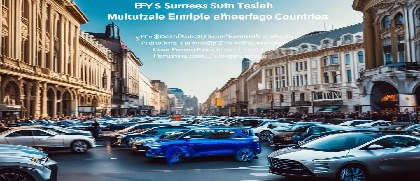 比亞迪在歐洲多國銷量超越特斯拉，四月車市的新篇章