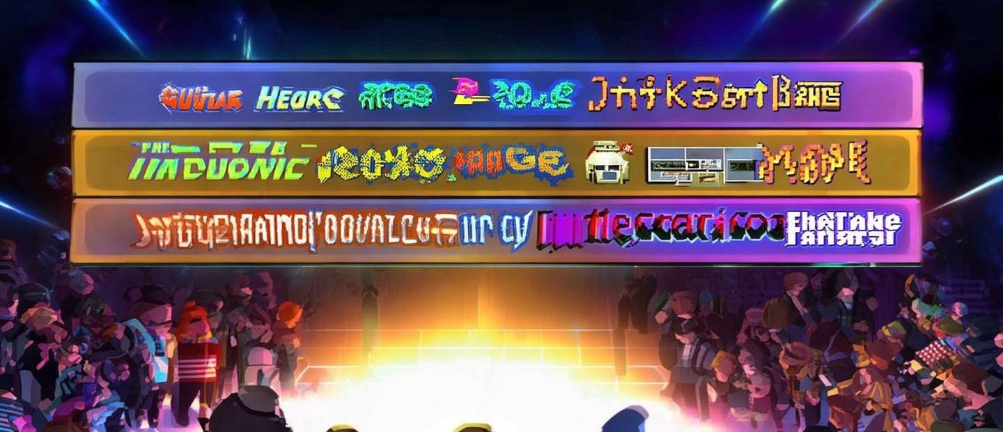 有歌的游戲是哪些游戲名字