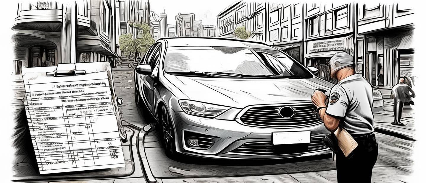 汽車違停貼條罰款多少,汽車違停車輛的處理方式及罰金規(guī)定