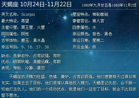 1001月是什么星座,陽歷1001是什么星座