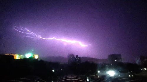 合肥一夜閃電13569次(合肥昨晚打雷)