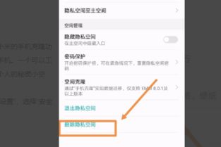 華為怎么注銷(xiāo)隱私空間