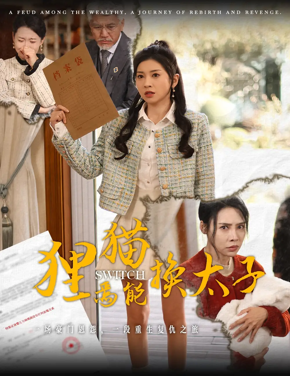 貍貓焉能換太子（30集）劉阜新＆田詩(shī)媛劇情人物介紹
