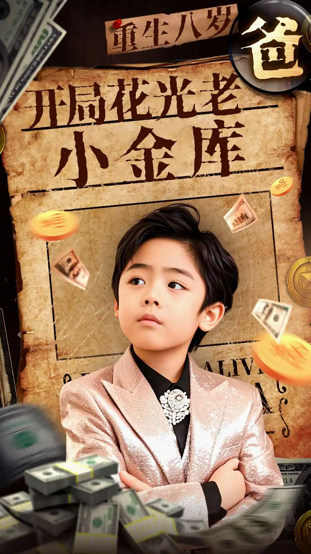 重生八歲，開局花光老爸小金庫（67集）